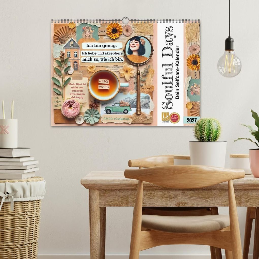 Weitere Ansicht: Soulful Days - Dein Selfcare-Kalender (Wandkalender 2027 DIN A3 quer), CALVENDO Monatskalender | Fred Schimak, Calvendo