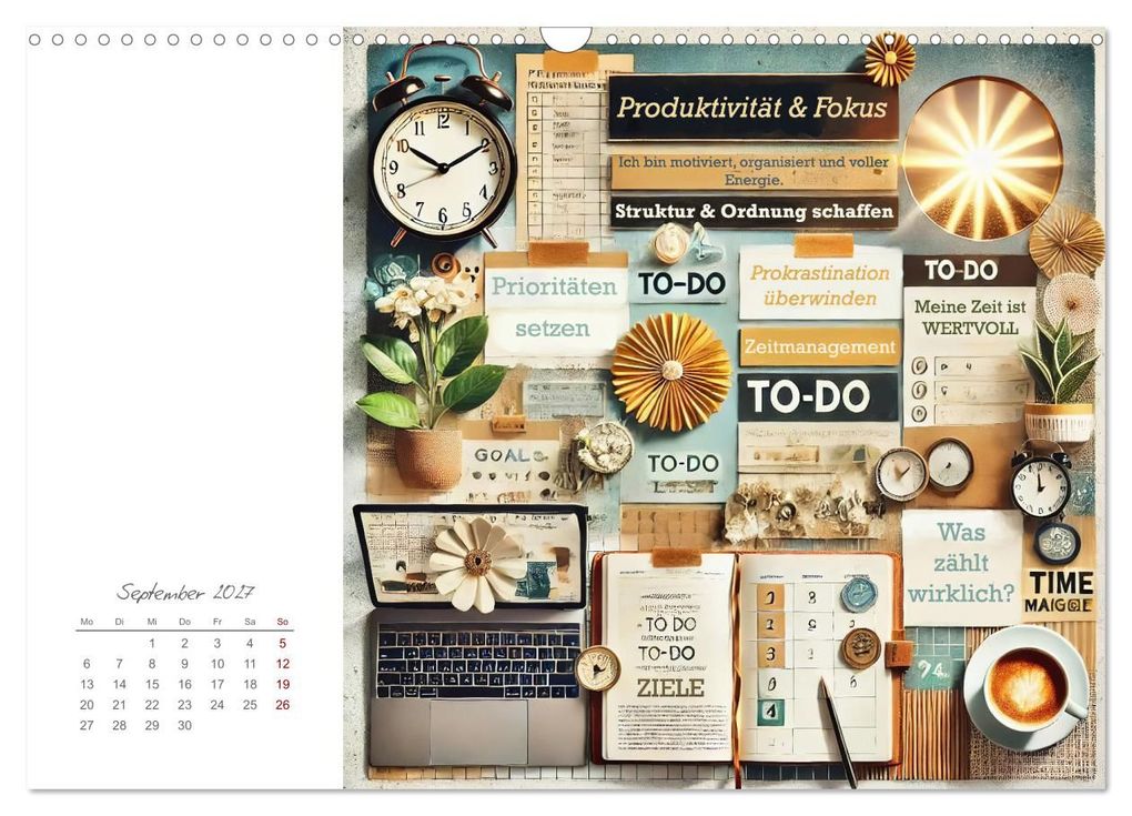 Weitere Ansicht: Soulful Days - Dein Selfcare-Kalender (Wandkalender 2027 DIN A3 quer), CALVENDO Monatskalender | Fred Schimak, Calvendo