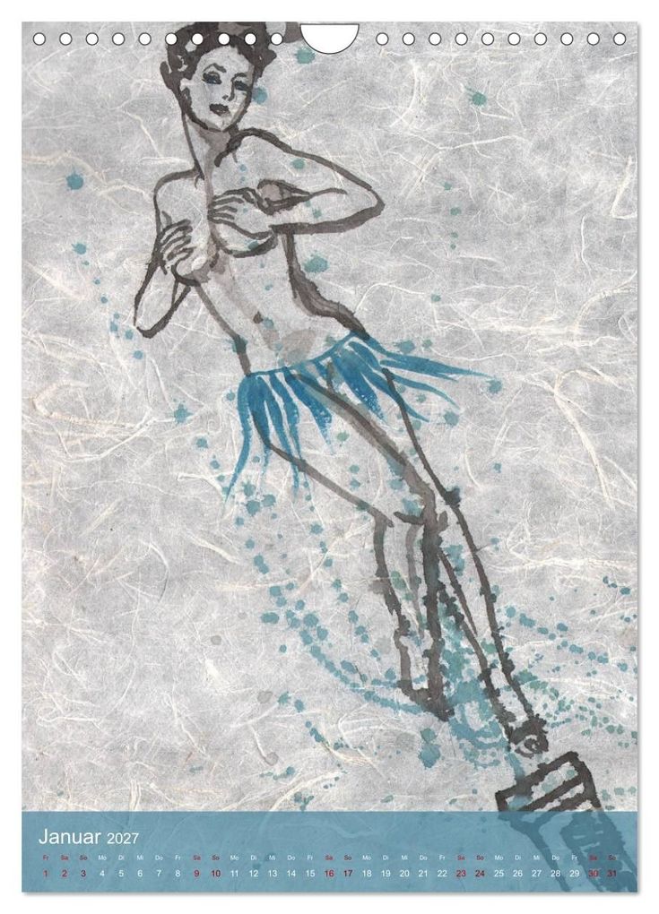 Weitere Ansicht: DELIKATESSEN - leckere Köstlichkeiten & kalorienarme Pin up Illustrationen, Zeichnungen, Grafiken und Malerei der Marke "Burlesque up your wall" von Sara Horwath (Wandkalender 2027 DIN A4 hoch), CALVENDO Monatskalender | Sara Horwath - Burlesque up your wall, Calvendo