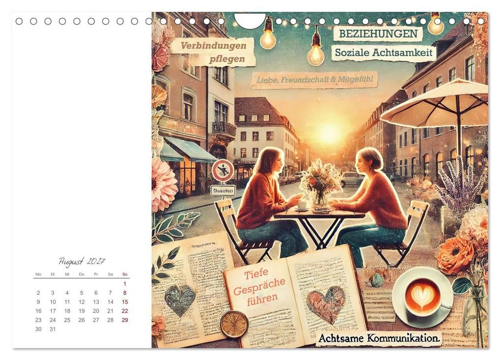 Weitere Ansicht: Soulful Days - Dein Selfcare-Kalender (Wandkalender 2027 DIN A4 quer), CALVENDO Monatskalender | Fred Schimak, Calvendo