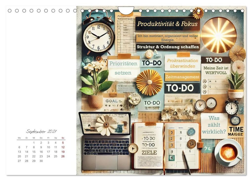 Weitere Ansicht: Soulful Days - Dein Selfcare-Kalender (Wandkalender 2027 DIN A4 quer), CALVENDO Monatskalender | Fred Schimak, Calvendo