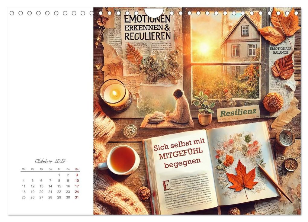 Weitere Ansicht: Soulful Days - Dein Selfcare-Kalender (Wandkalender 2027 DIN A4 quer), CALVENDO Monatskalender | Fred Schimak, Calvendo