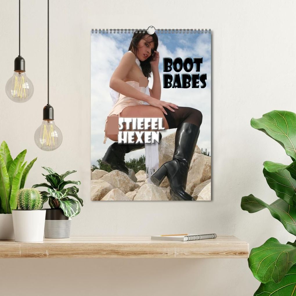 Weitere Ansicht: Boot Babes Stiefel Hexen (Wandkalender 2027 DIN A3 hoch), CALVENDO Monatskalender | Andreas Comandante, Calvendo