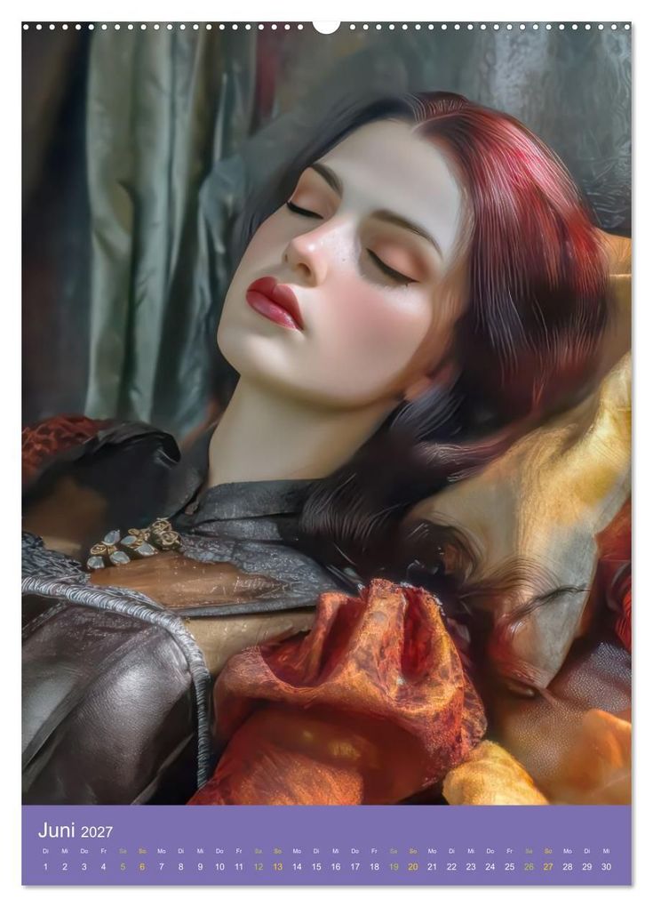 Weitere Ansicht: Sinnliche Vampirfrauen - Gefährlich verführerisch (Wandkalender 2027 DIN A2 hoch), CALVENDO Monatskalender | Liselotte Brunner-Klaus, Calvendo