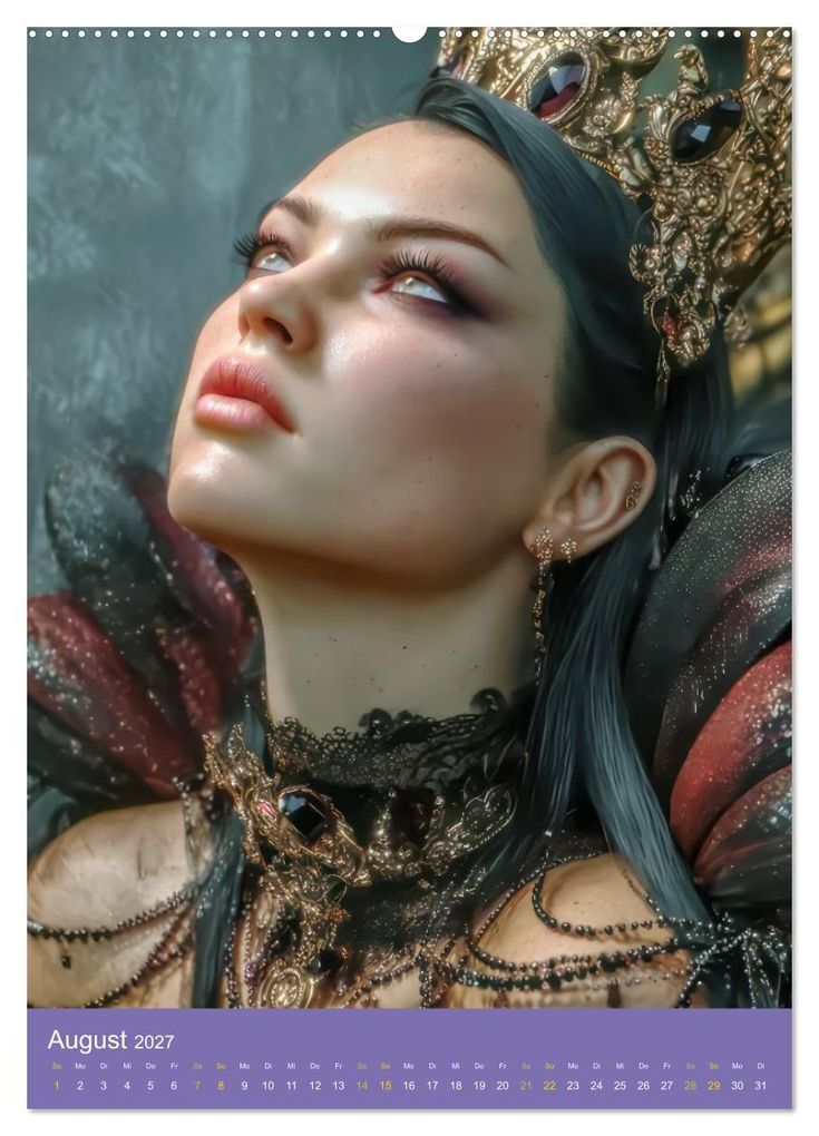 Weitere Ansicht: Sinnliche Vampirfrauen - Gefährlich verführerisch (Wandkalender 2027 DIN A2 hoch), CALVENDO Monatskalender | Liselotte Brunner-Klaus, Calvendo