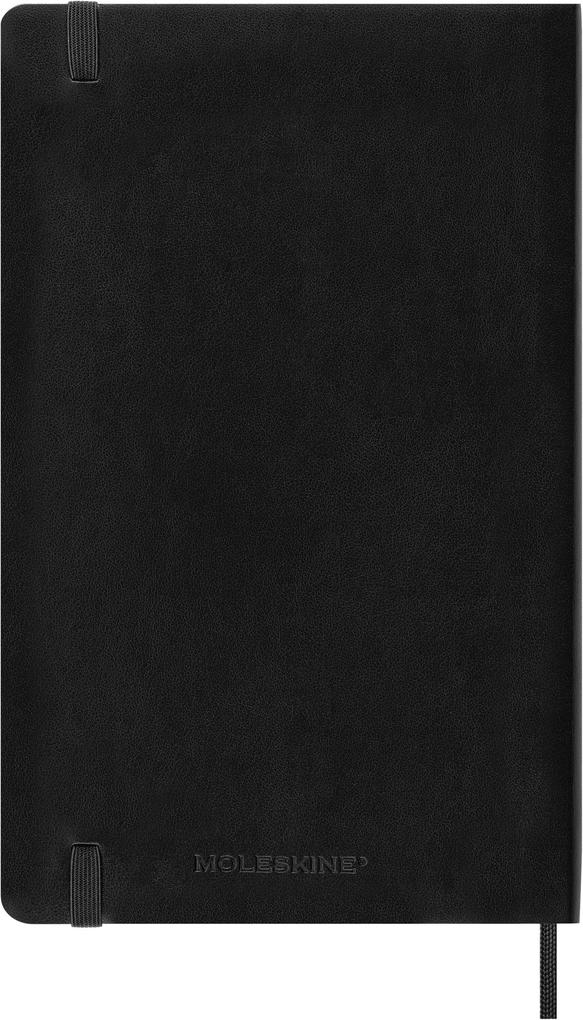 Weitere Ansicht: Moleskine 18 Monate Wochenkalender 2026/2027, L/A5, 1 Wo = 1 Seite, Rechts Linierte Seite, Weicher Einband, Schwarz