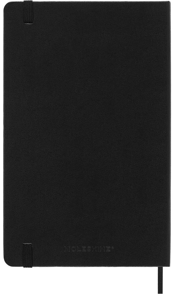 Weitere Ansicht: Moleskine 18 Monate Tagesnotizkalender 2026/2027, L/A5, 1 Tag = 1 Seite, Fester Einband, Schwarz