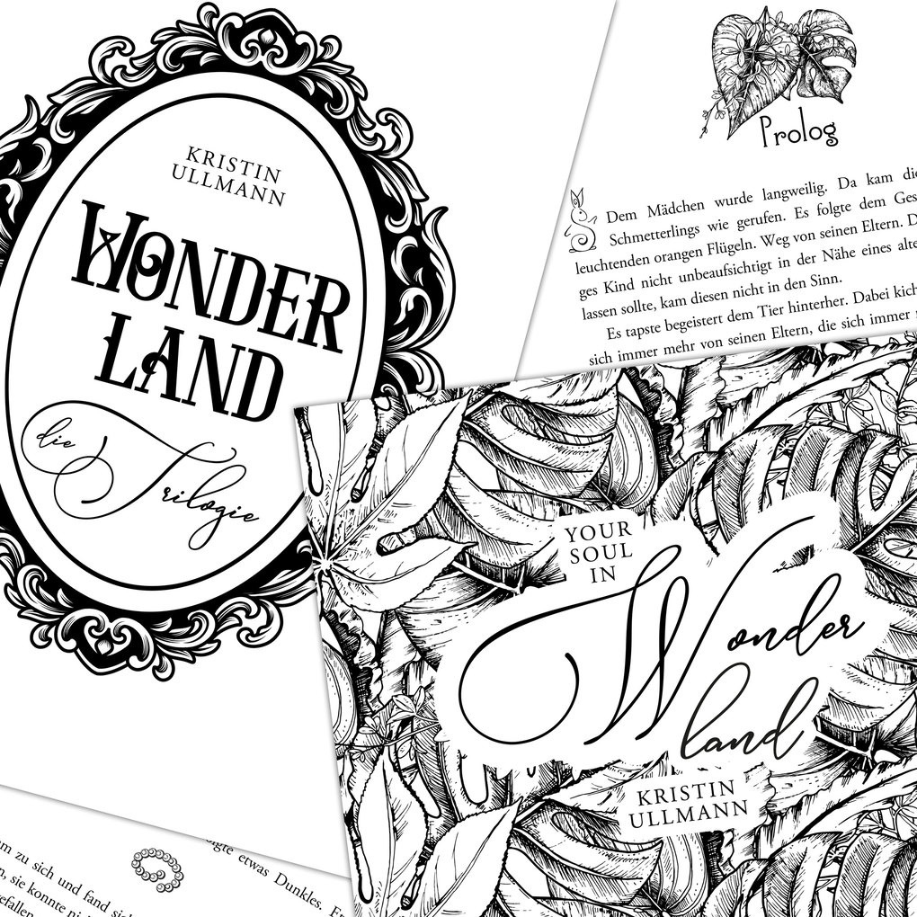 Weitere Ansicht: Wonderland - die Trilogie | Kristin Ullmann