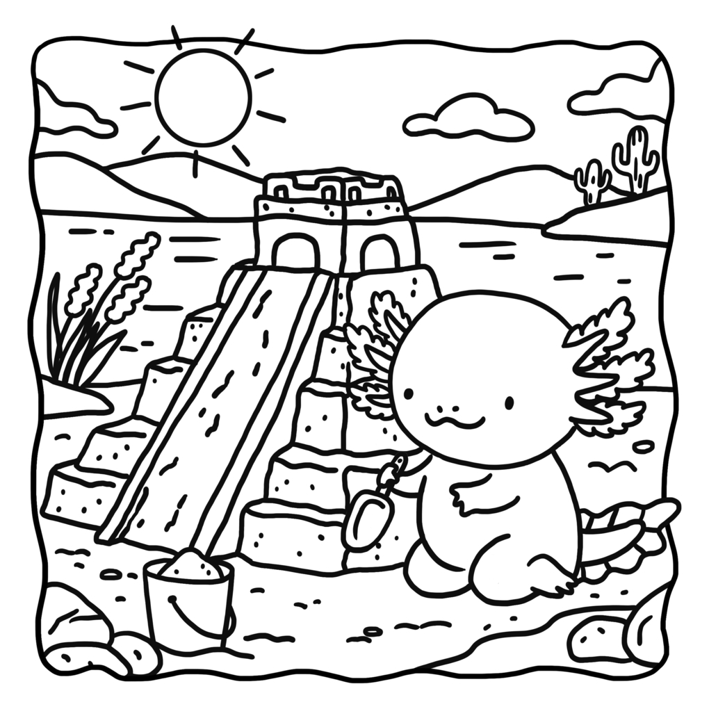 Weitere Ansicht: Cute Axolotl