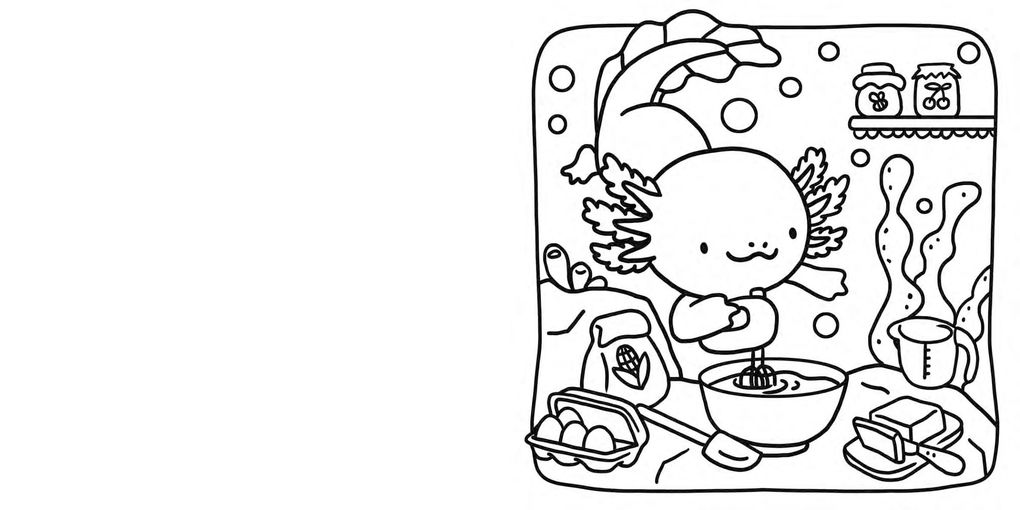 Weitere Ansicht: Cute Axolotl
