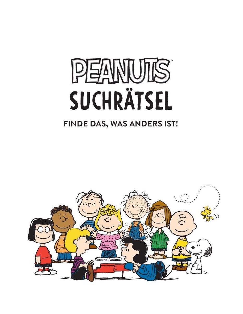 Weitere Ansicht: Suchrätsel Peanuts