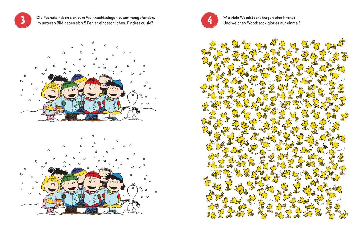 Weitere Ansicht: Suchrätsel Peanuts