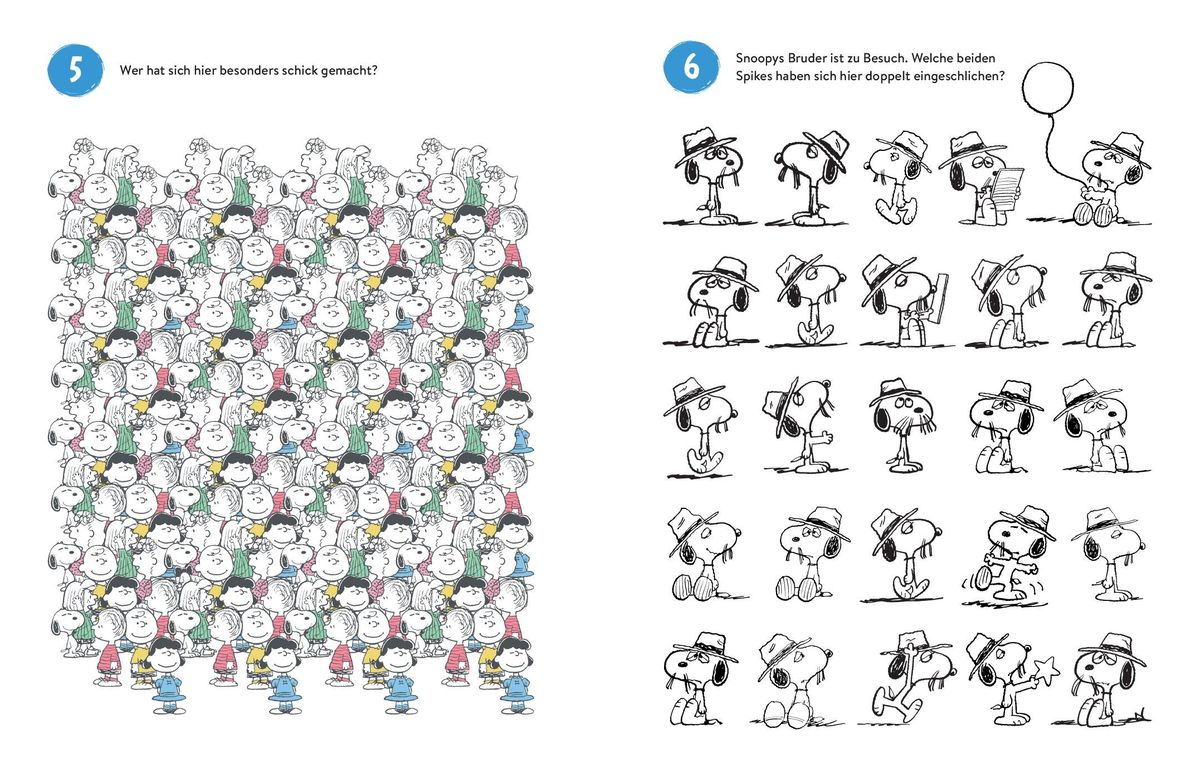 Weitere Ansicht: Suchrätsel Peanuts