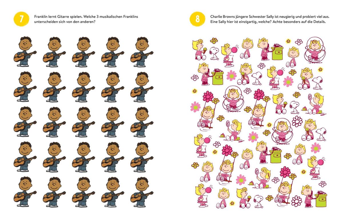 Weitere Ansicht: Suchrätsel Peanuts