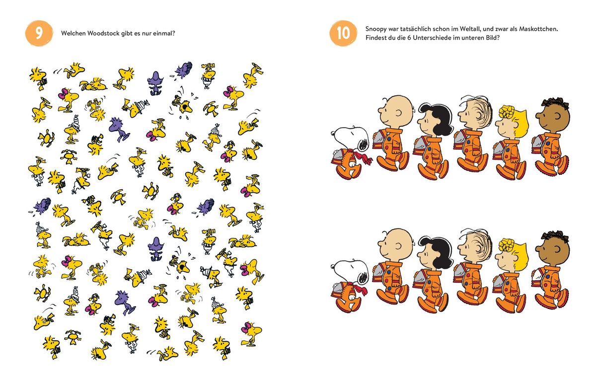 Weitere Ansicht: Suchrätsel Peanuts