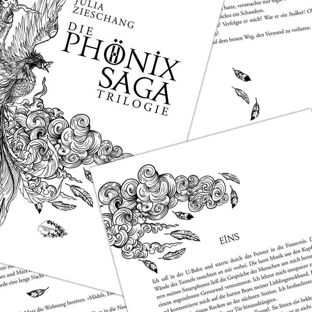 Weitere Ansicht: Die Phönix-Saga - Trilogie | Julia Zieschang