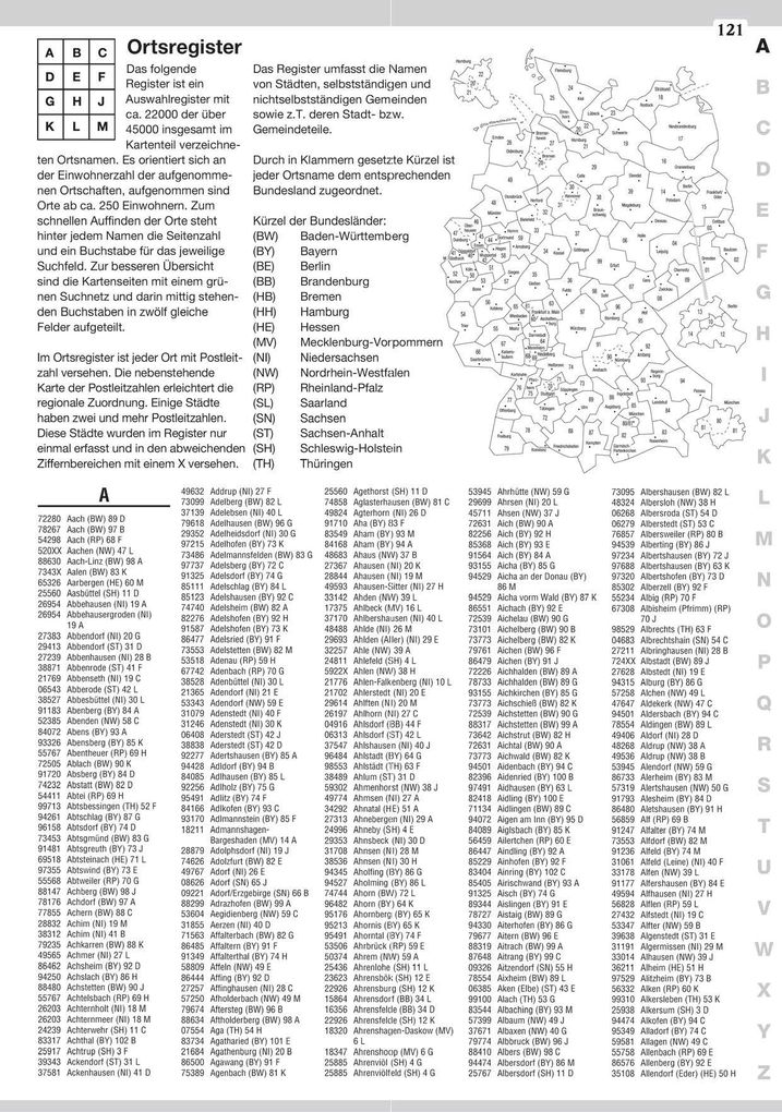 Weitere Ansicht: Neuer Straßenatlas Deutschland/Europa 2027/2028