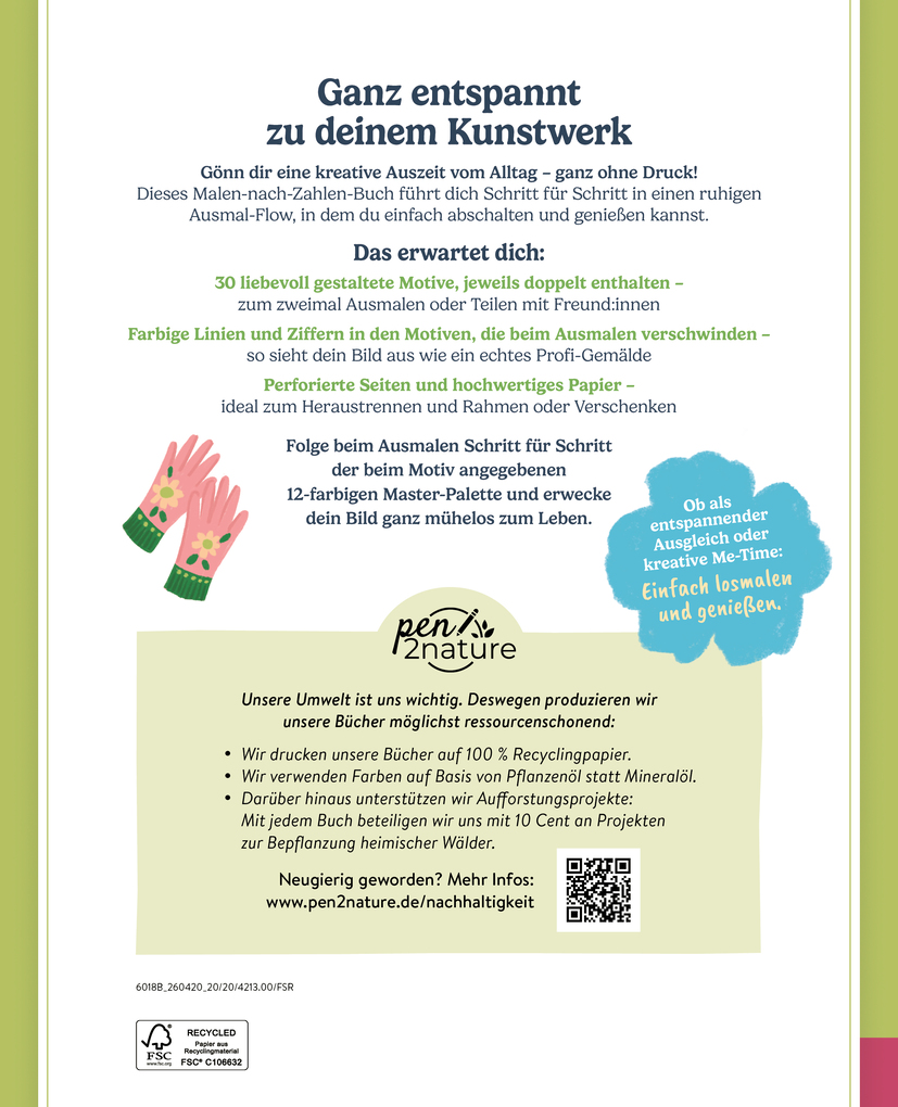 Weitere Ansicht: Malen nach Zahlen - Gartenzauber