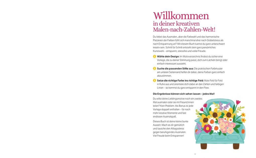 Weitere Ansicht: Malen nach Zahlen - Gartenzauber
