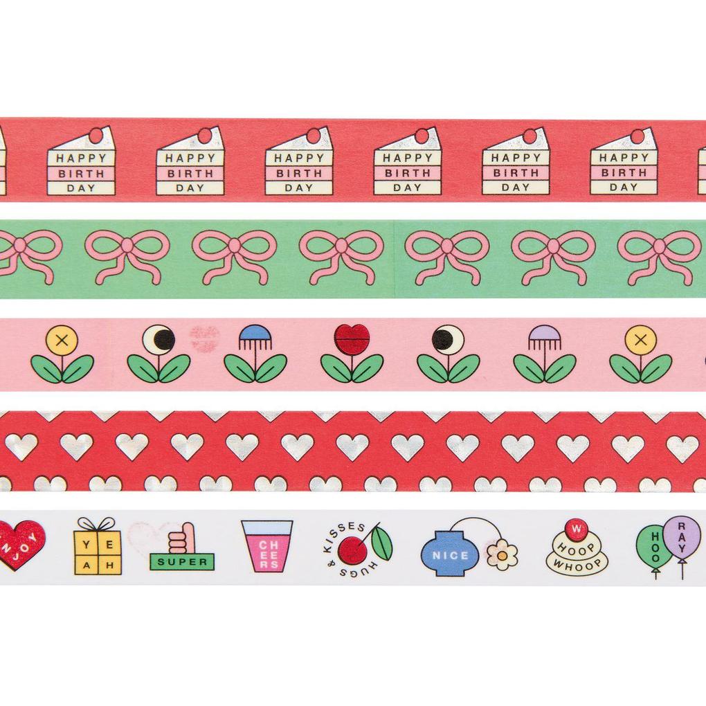 Weitere Ansicht: Tape Set Eye Candy, Happy Birthday FSC MIX