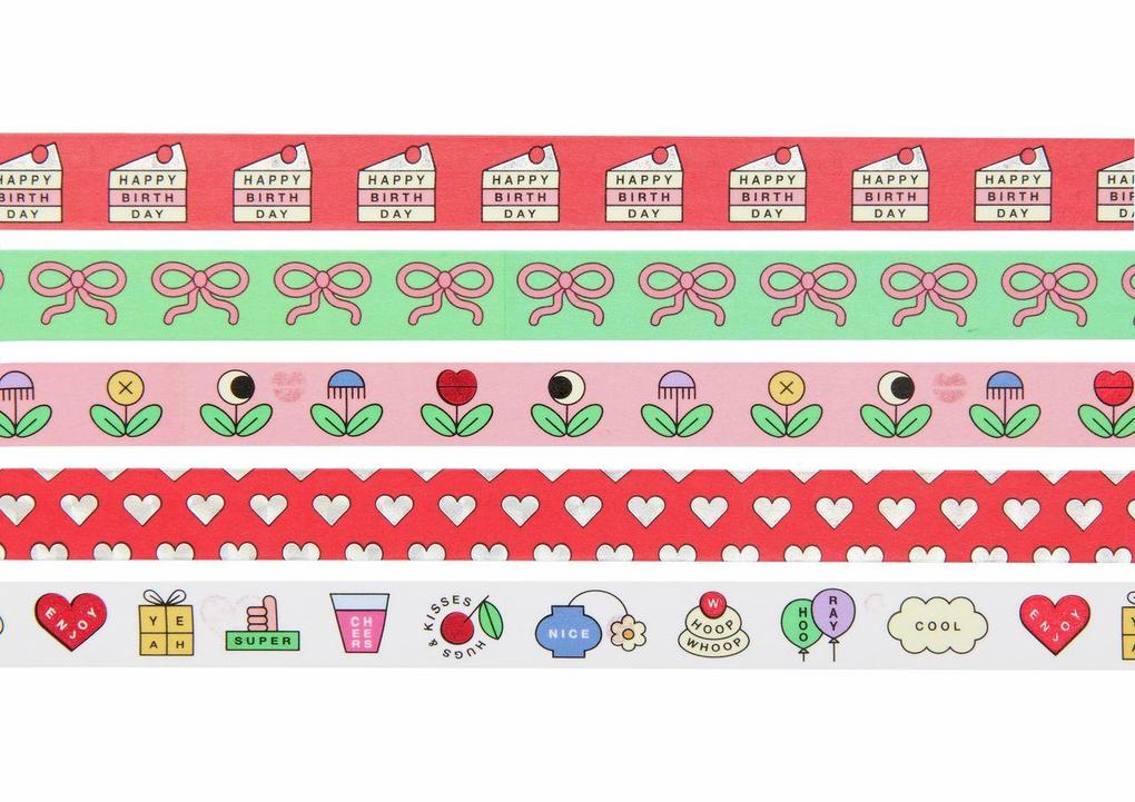 Weitere Ansicht: Tape Set Eye Candy, Happy Birthday FSC MIX