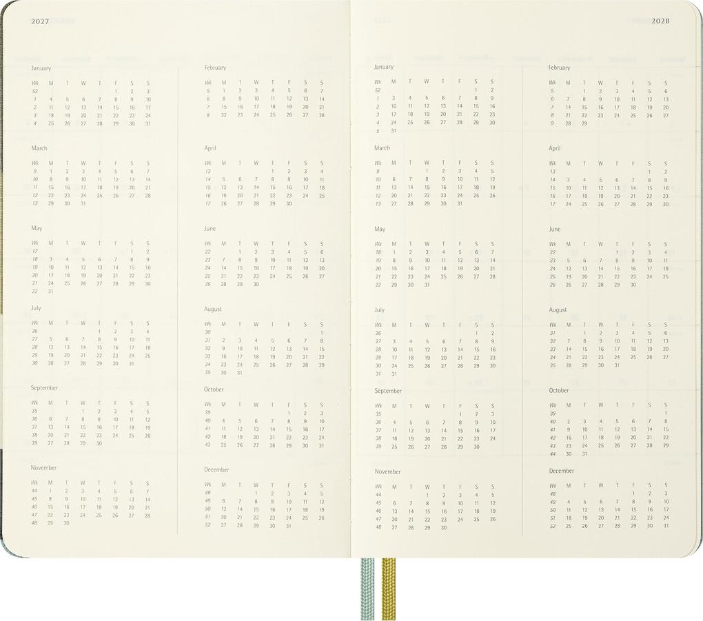 Weitere Ansicht: Moleskine 18 Monate Der Herr der Ringe Wochen-Notizkalender 2026/2027, L/A5, 1 Wo = 1 Seite, fester Einband