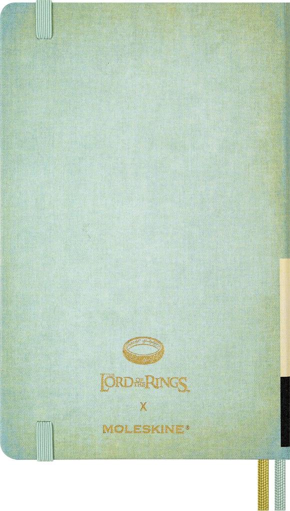 Weitere Ansicht: Moleskine 18 Monate Der Herr der Ringe Wochen-Notizkalender 2026/2027, L/A5, 1 Wo = 1 Seite, fester Einband