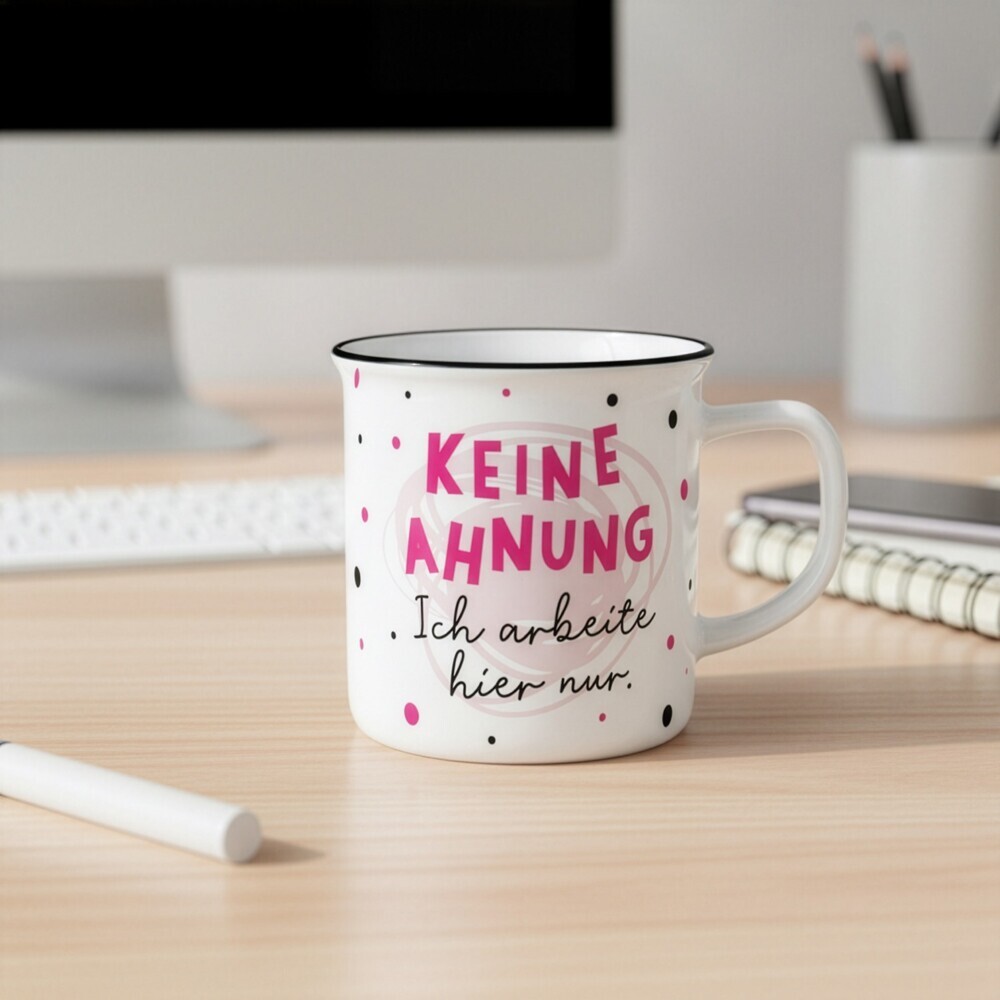 Weitere Ansicht: XL-Becher "Keine Ahnung ..."