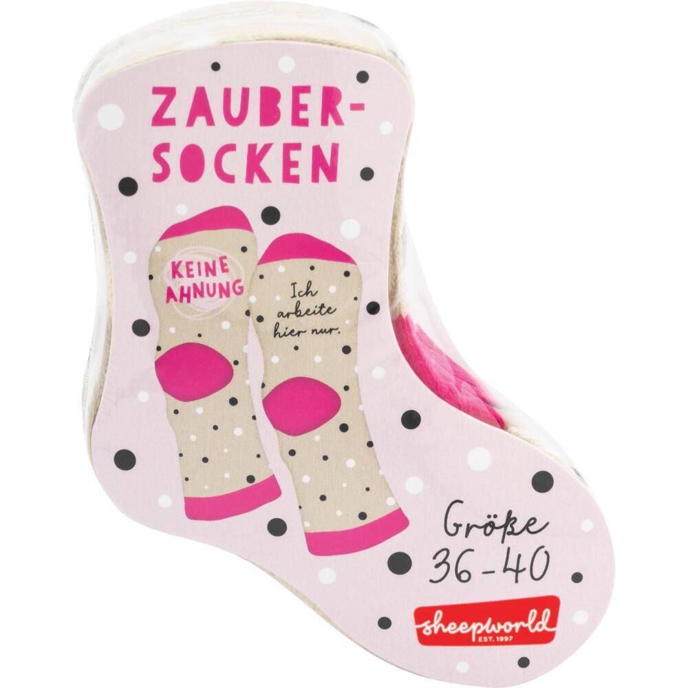 Weitere Ansicht: Zaubersocken Frauen "Keine Ahnung ..."