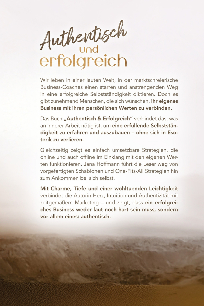 Weitere Ansicht: Authentisch und erfolgreich | Hoffmann Jana