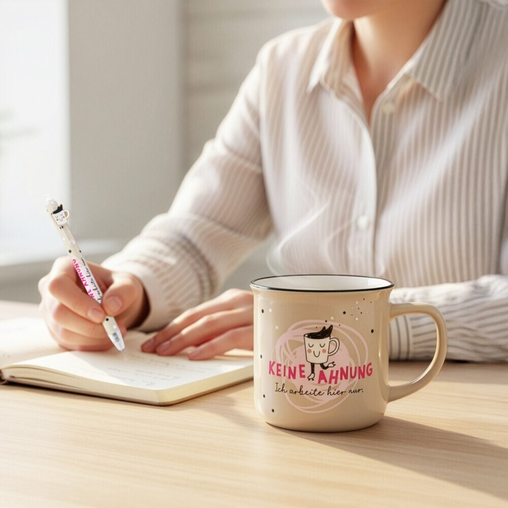 Weitere Ansicht: Becher "Keine Ahnung ..."