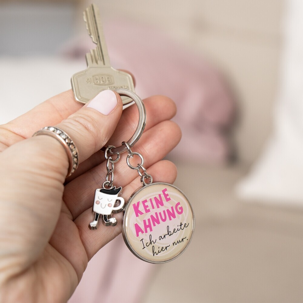 Weitere Ansicht: Schlüsselanhänger "Keine Ahnung ..."