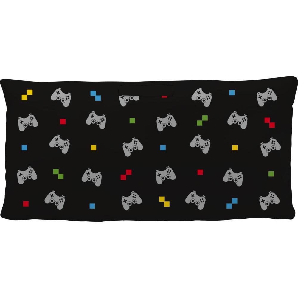 Weitere Ansicht: Plüschkissen Motiv "Zocken"