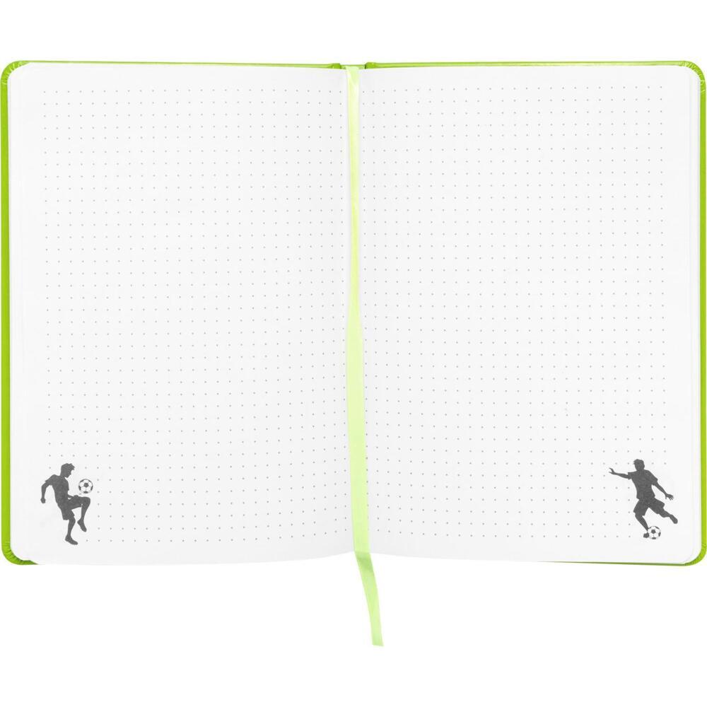 Weitere Ansicht: Notizbuch Motiv "Fußball"