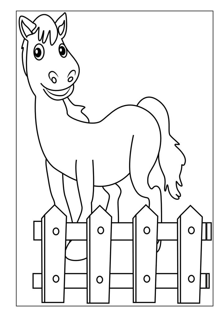 Weitere Ansicht: Bauernhof Malbuch für Kinder ab 3 Jahren mit 50 schönen Bauernhoftieren zum Ausmalen | Josef Mickey Müller