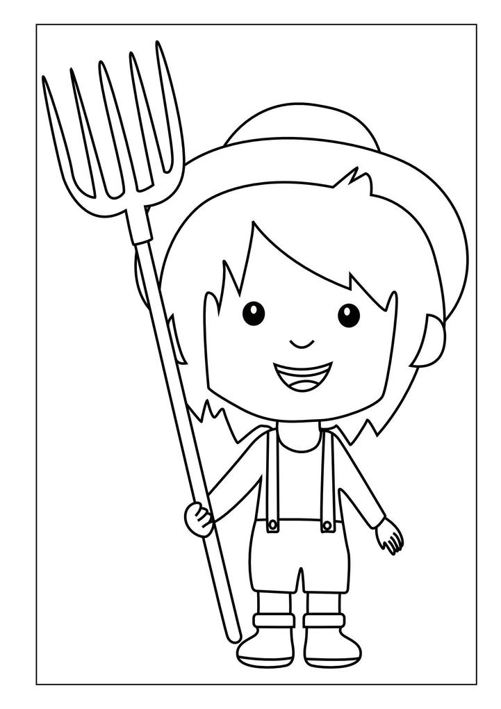 Weitere Ansicht: Bauernhof Malbuch für Kinder ab 3 Jahren mit 50 schönen Bauernhoftieren zum Ausmalen | Josef Mickey Müller