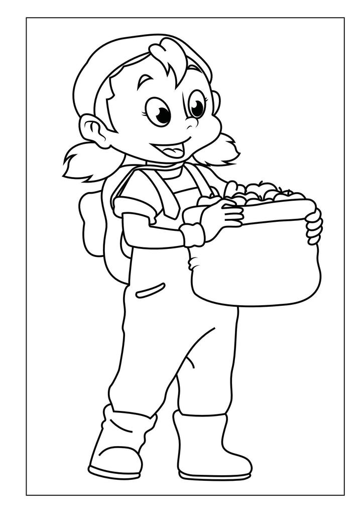 Weitere Ansicht: Bauernhof Malbuch für Kinder ab 3 Jahren mit 50 schönen Bauernhoftieren zum Ausmalen | Josef Mickey Müller