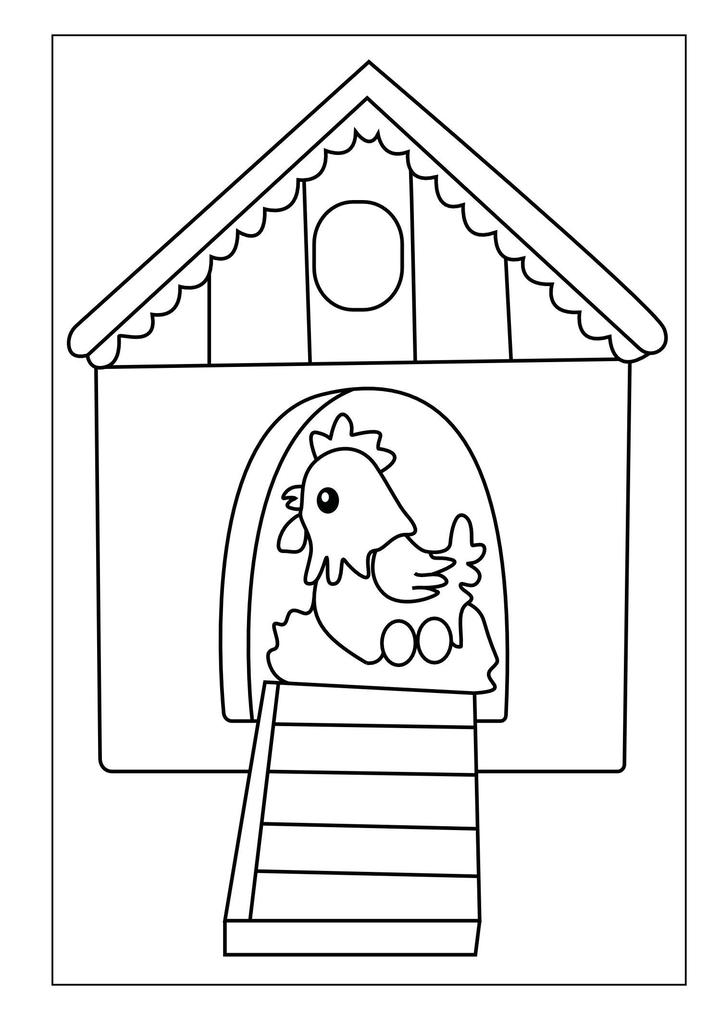 Weitere Ansicht: Bauernhof Malbuch für Kinder ab 3 Jahren mit 50 schönen Bauernhoftieren zum Ausmalen | Josef Mickey Müller