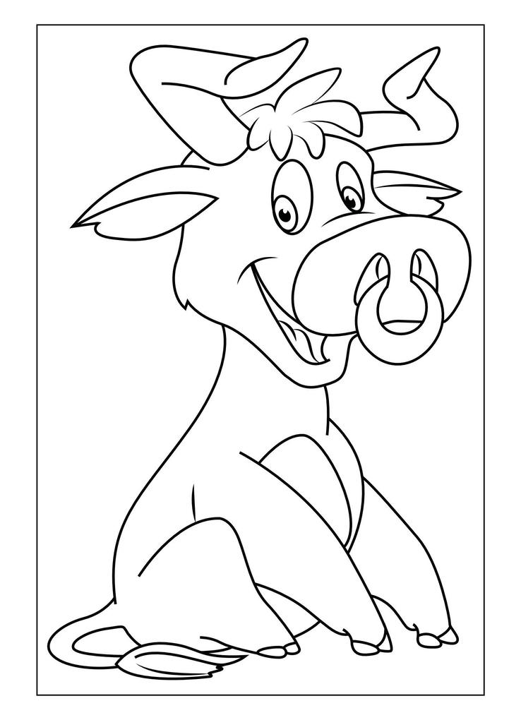 Weitere Ansicht: Bauernhof Malbuch für Kinder ab 3 Jahren mit 50 schönen Bauernhoftieren zum Ausmalen | Josef Mickey Müller