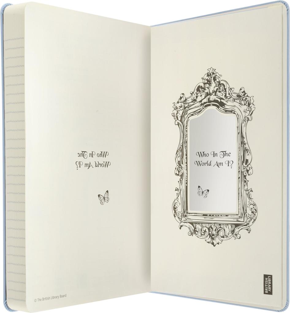 Weitere Ansicht: Moleskine Alice im Wunderland 12 Monate Tageskalender 2027, L/A5, 1 Tag = 1 Seite, fester Einband