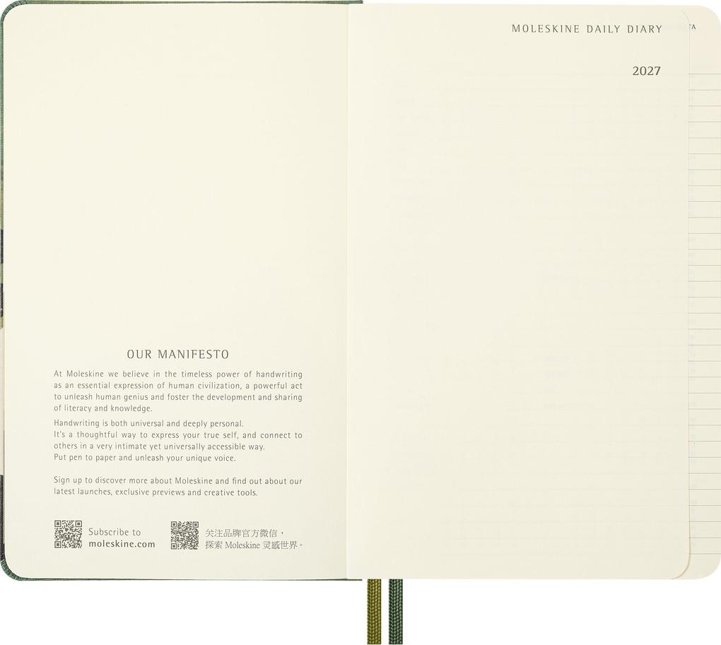 Weitere Ansicht: Moleskine 12 Monate Der Herr der Ringe Tageskalender 2027, L/A5, 1 Tag = 1 Seite, fester Einband