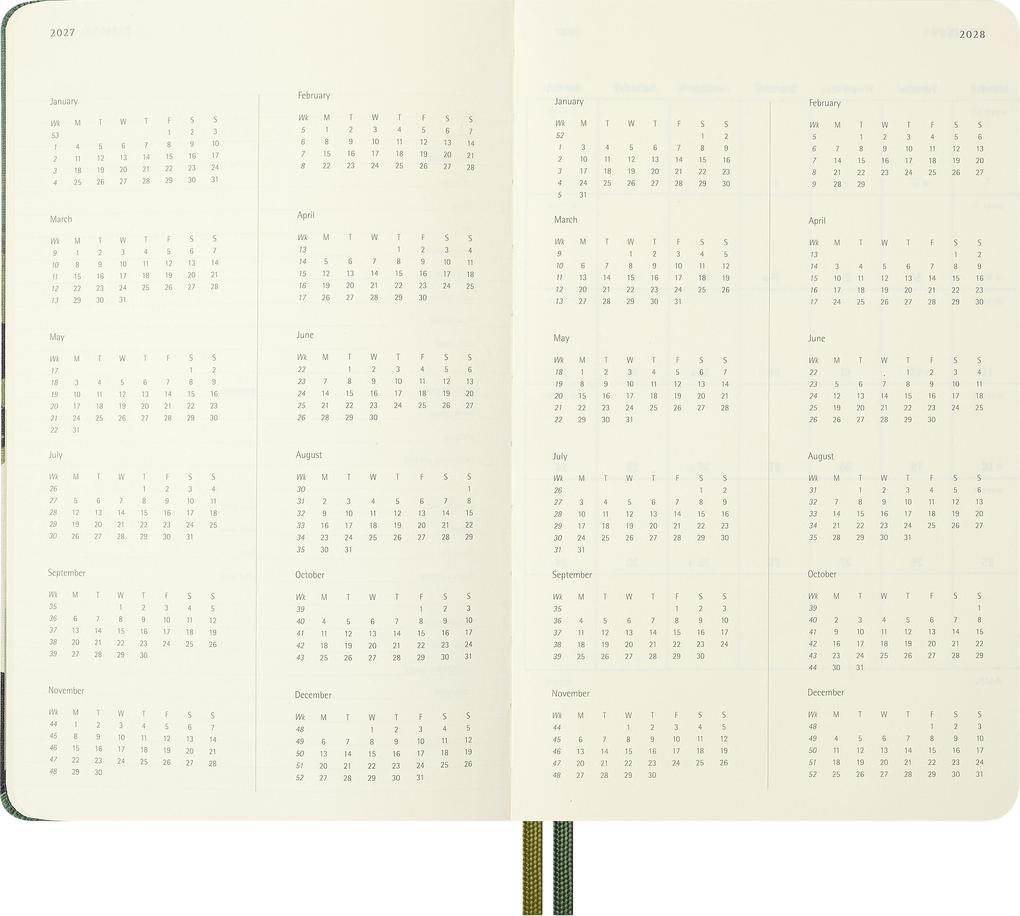Weitere Ansicht: Moleskine 12 Monate Der Herr der Ringe Tageskalender 2027, L/A5, 1 Tag = 1 Seite, fester Einband