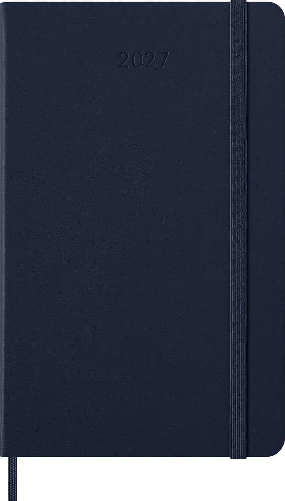 Weitere Ansicht: Moleskine 12 Monate Tageskalender 2027, Large/A5, 1 Tag = 1 Seite, Fester Einband, Saphir