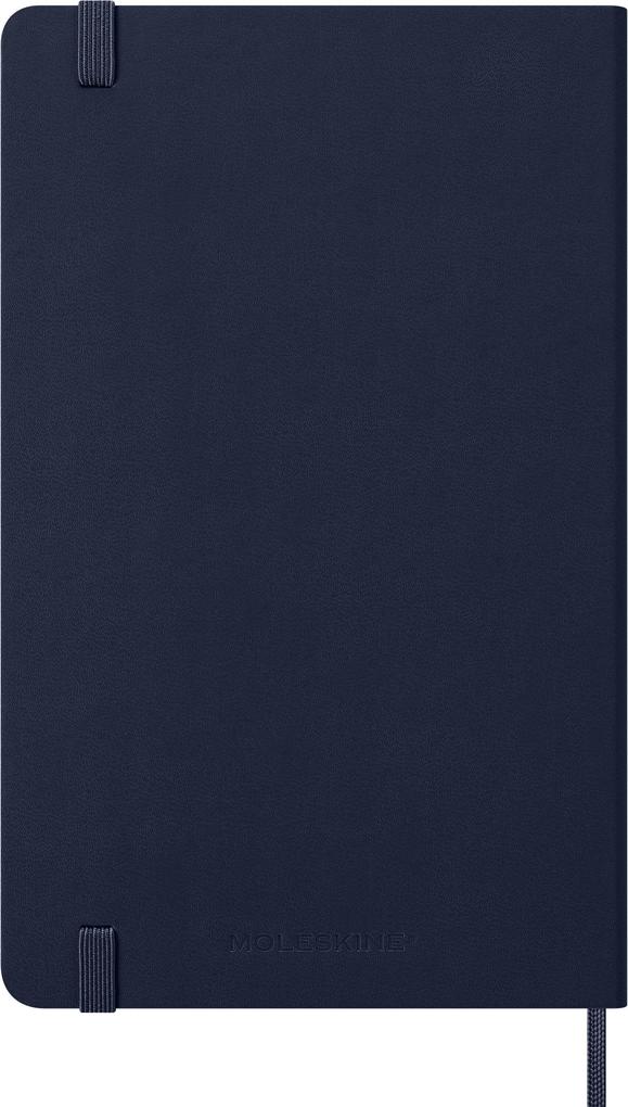 Weitere Ansicht: Moleskine 12 Monate Tageskalender 2027, Large/A5, 1 Tag = 1 Seite, Fester Einband, Saphir