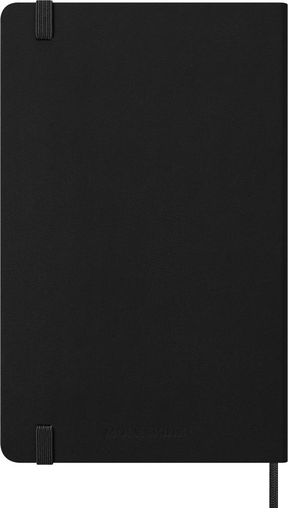 Weitere Ansicht: Moleskine 12 Monate Tageskalender 2027, Large/A5, 1 Tag = 1 Seite, fester Einband, Schwarz