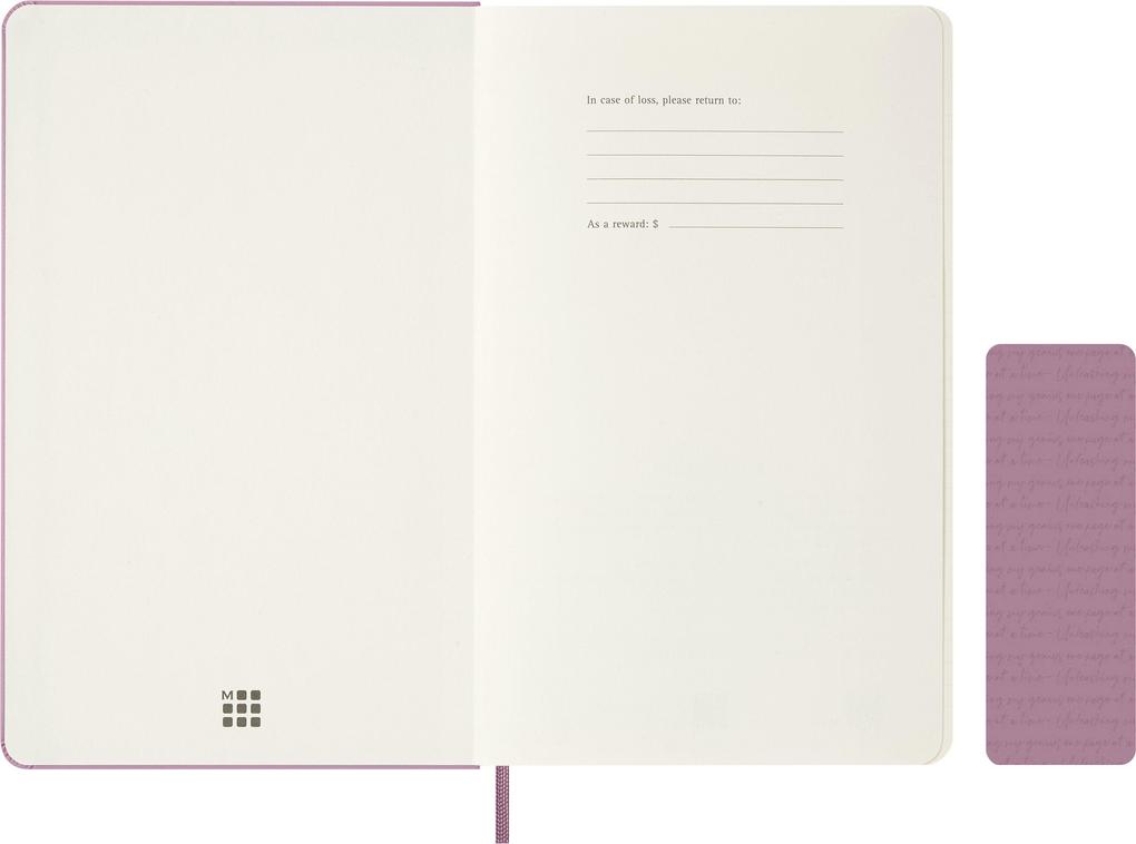 Weitere Ansicht: Moleskine 12 Monate Tageskalender 2027, Large/A5, 1 Tag = 1 Seite, fester Einband, Majestätisches Pink