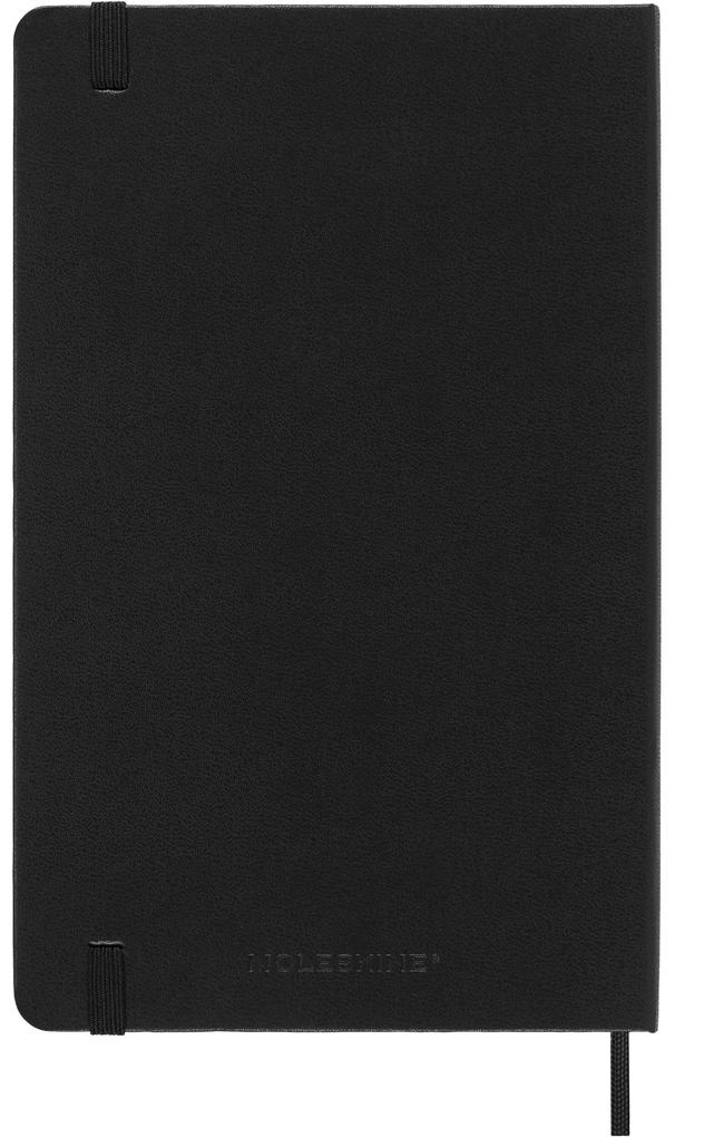 Weitere Ansicht: Moleskine 12 Monate Wochenkalender 2027, Large/A5, 1 Wo = 2 Seiten, vertikal, fester Einband, Schwarz