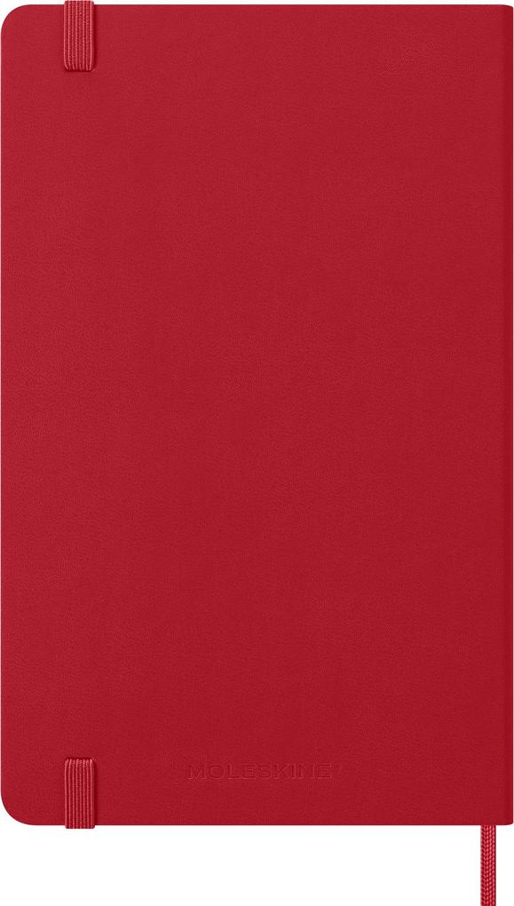 Weitere Ansicht: Moleskine 12 Monate Tageskalender 2027, Large/A5, 1 Tag = 1 Seite, Fester Einband, Scharlachrot