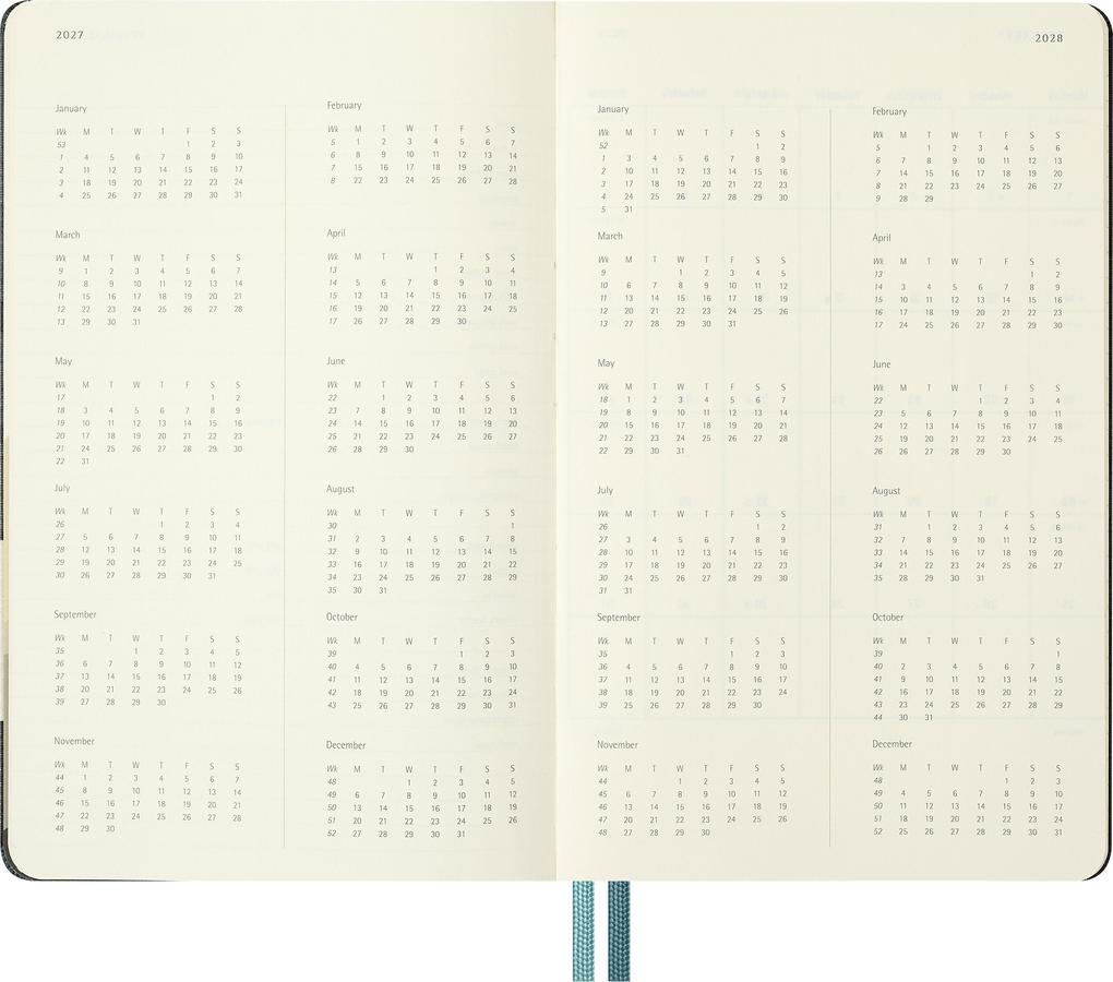 Weitere Ansicht: Moleskine 12 Monate Der Herr der Ringe Wochen-Notizkalender 2027, L/A5, 1 Wo = 1 Seite, fester Einband