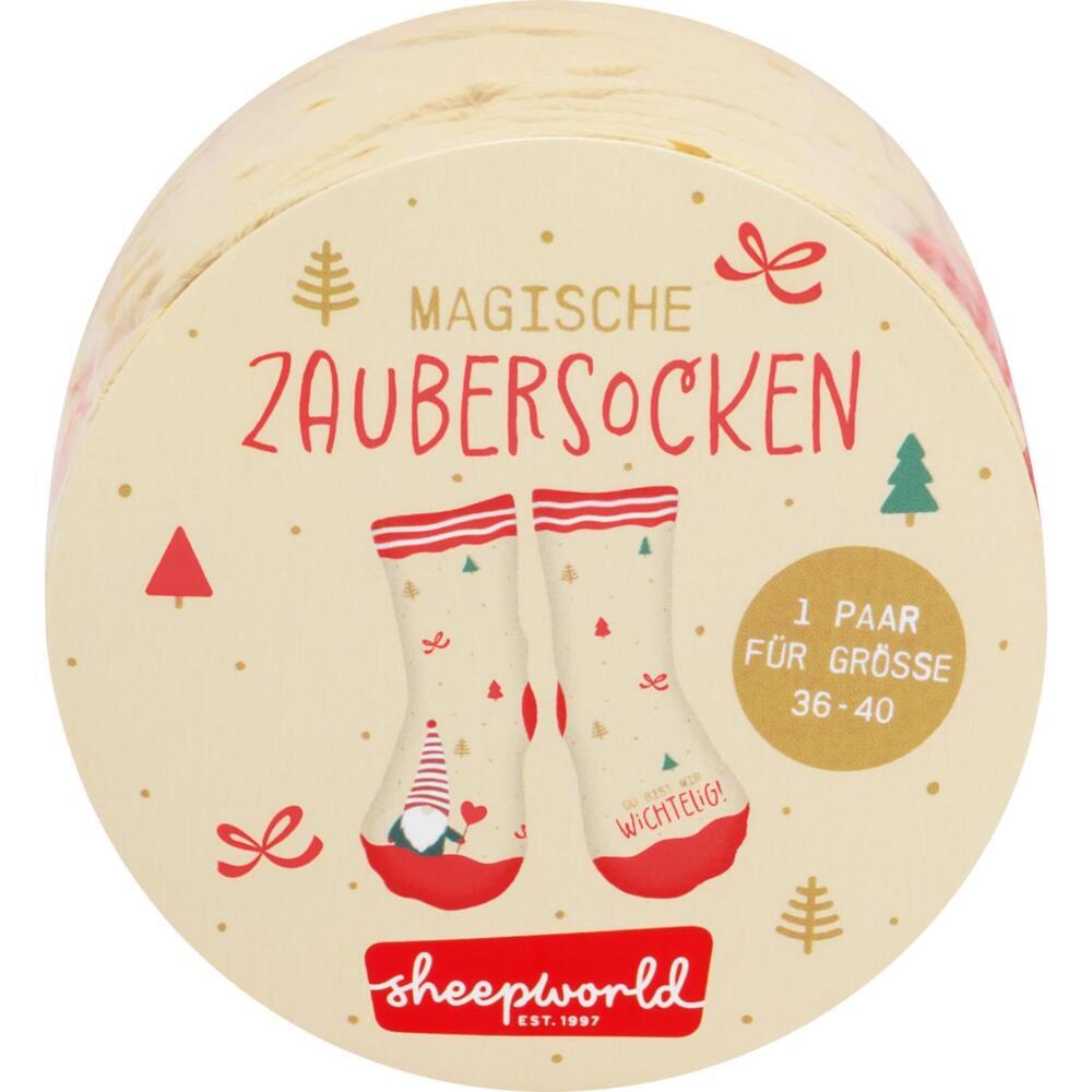 Weitere Ansicht: Zaubersocken Frauen Motiv "Wichtel"